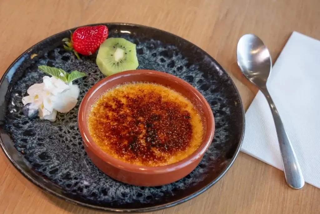 Crème brulée - Restaurant